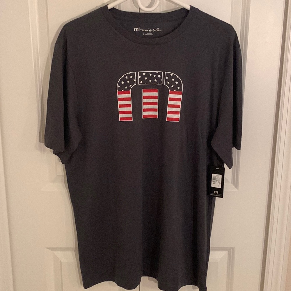 NWT Travis Mathew t-shirt - Dark Gray - Large
